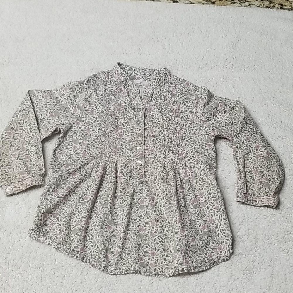 H&M L.O.G.G. Long Sleeve Blouse 1.5 -2 Yr